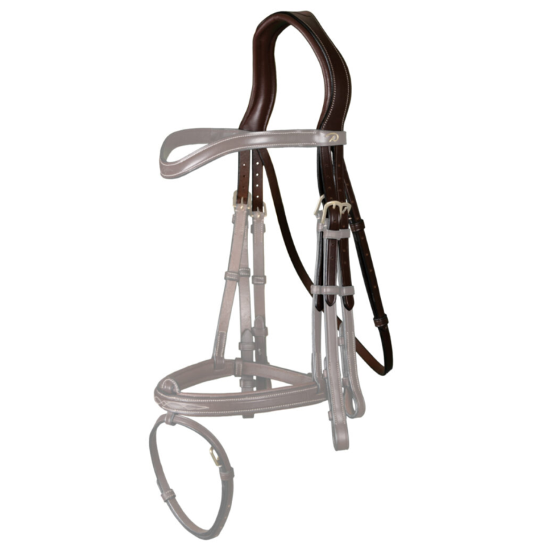 Double Bridle Headpiece - D Collection