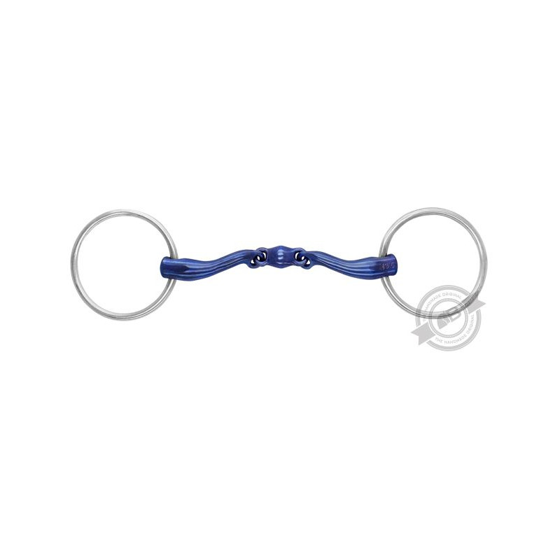Loose Ring Elliptical dressage control titanium MacHardy