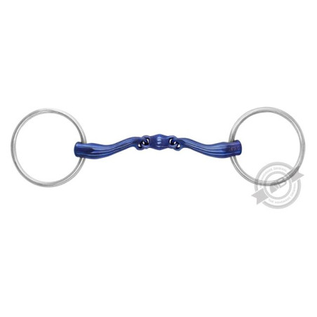 Loose Ring Elliptical dressage control titanium MacHardy