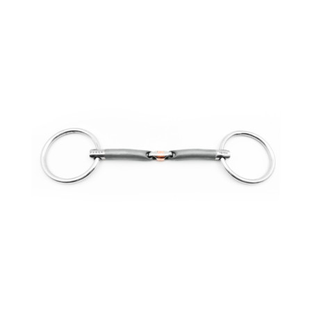 Mors de filet de bride double brisure OLIVER
