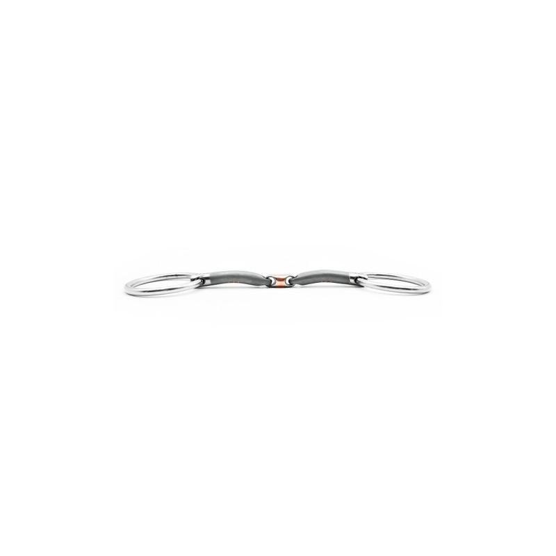 Mors de filet de bride double brisure OLIVER