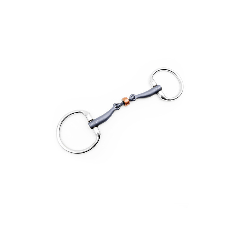 Mors olives double brisure à rouleau STEPHANIE