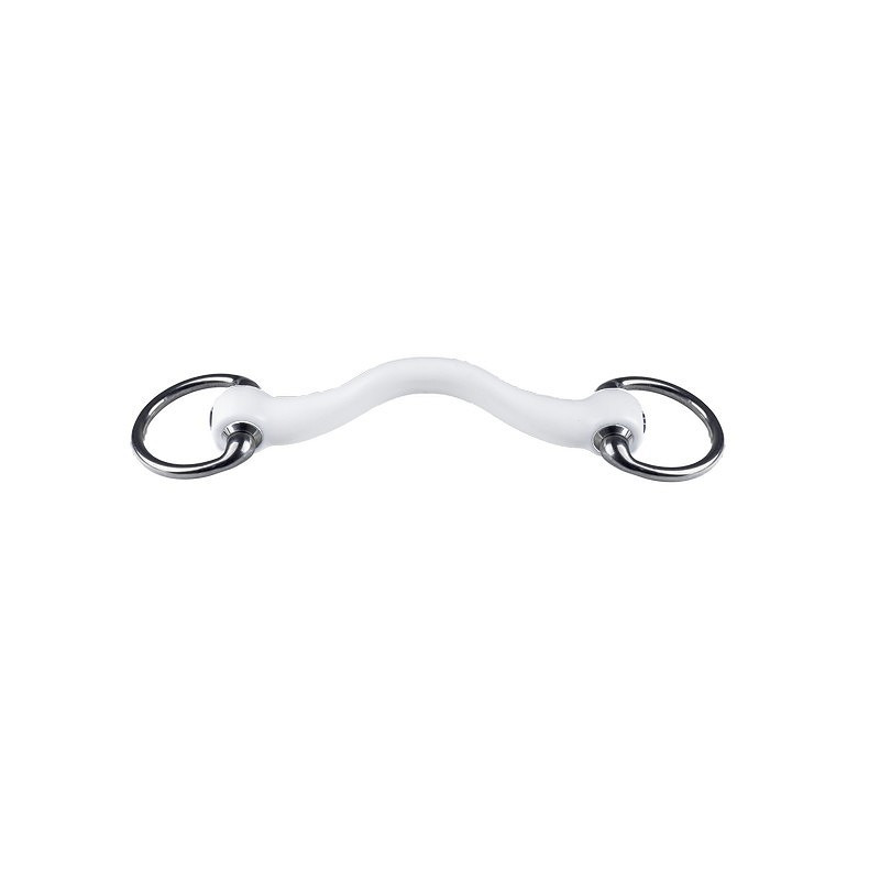 Mors filet de bride Olives avec passage de langue medium / hard - Trust