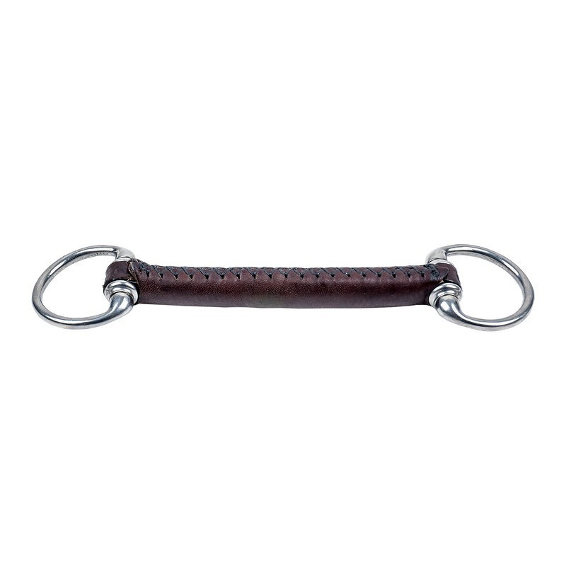 Eggbutt bradoon straight leather - Trust