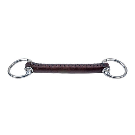 Eggbutt bradoon straight leather - Trust