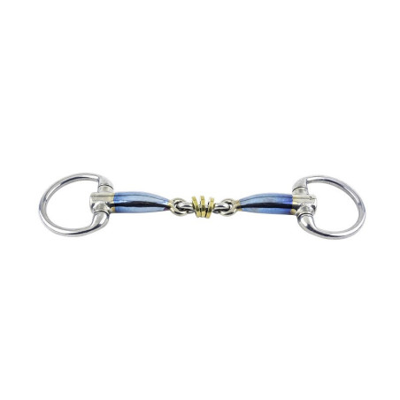 Sweet iron eggbutt bradoon brass ring - Trust