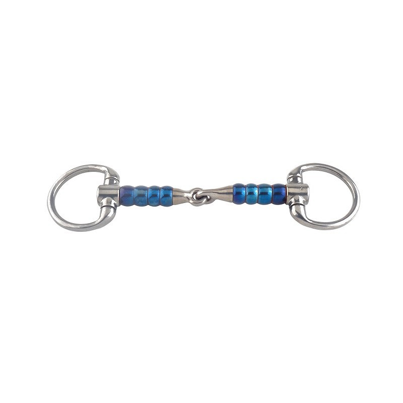 Mors filet de bride à olives simple brisure cherry roller - Trust