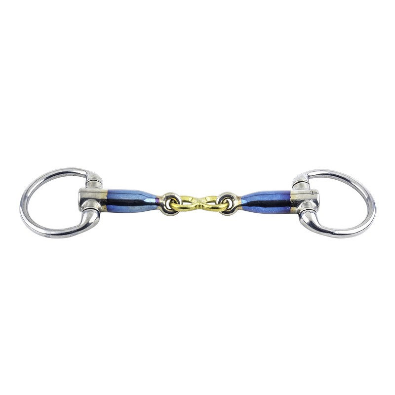 Sweet iron eggbutt bradoon French Link - Trust