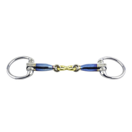 Sweet iron eggbutt bradoon French Link - Trust