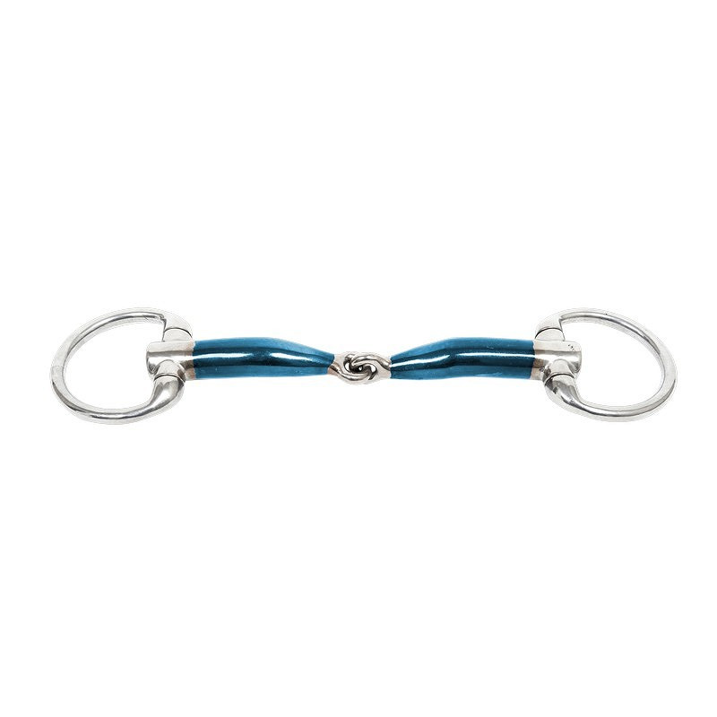 Eggbutt bradoon single jointed locked - Trust