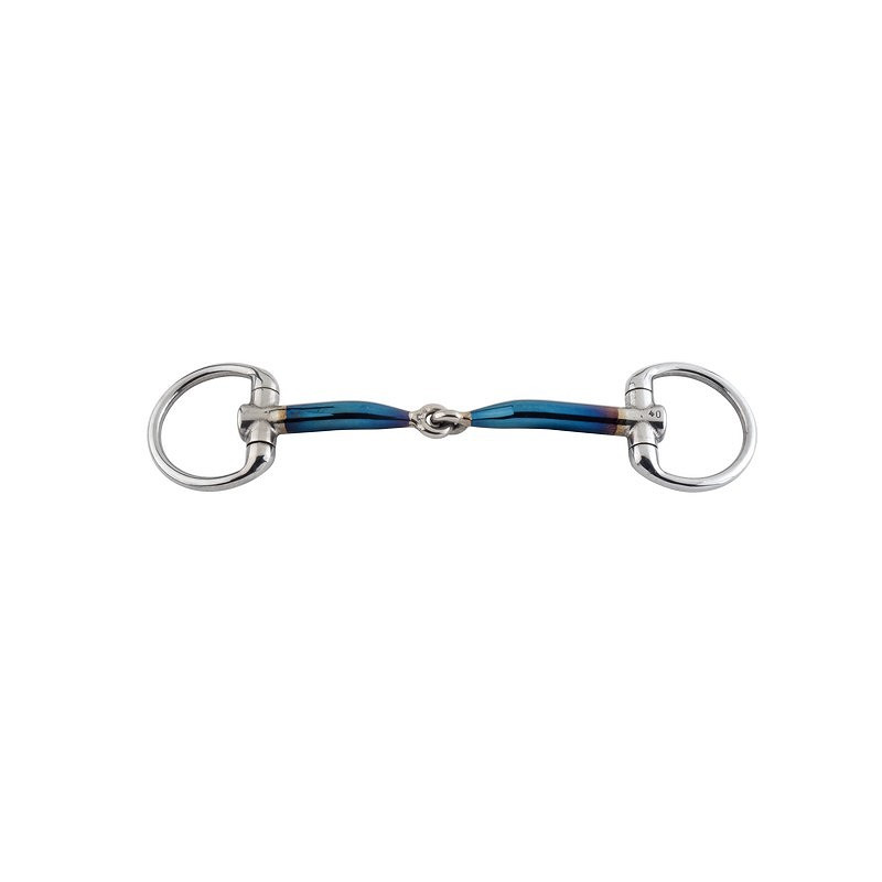 Eggbutt bradoon single jointed locked - Trust