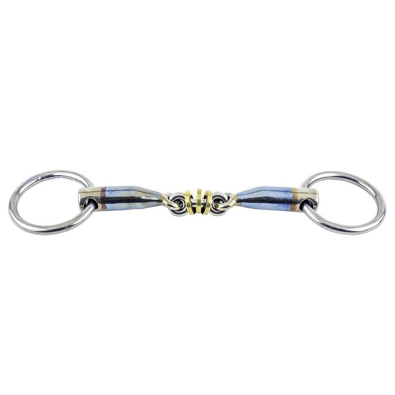 Bradoon Loose ring brass rings - Trust