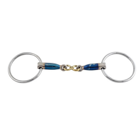 Loose ring double jointed French link - Trust
