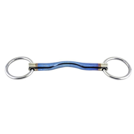 Bradoon loose ring straight low port - Trust