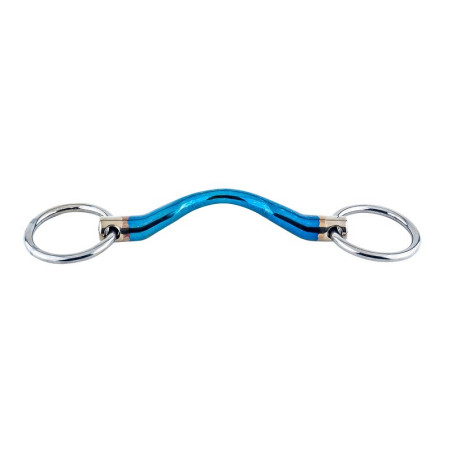Bradoon loose ring straight medium port - Trust