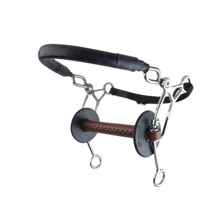 Hackamore leather combi straight soft longs shanks - Trust