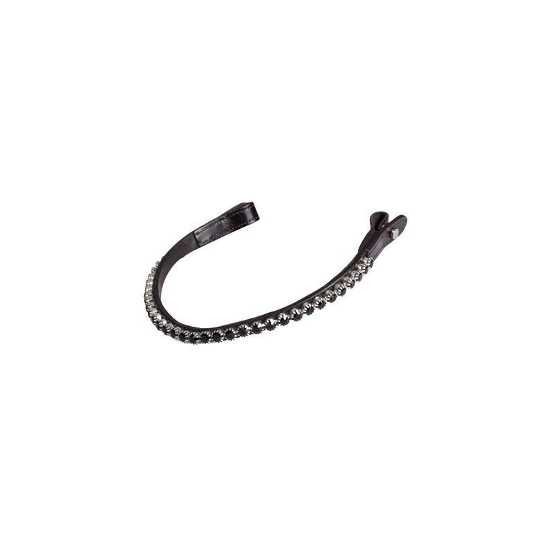 Browband Big Black Crystal - PS of Sweden