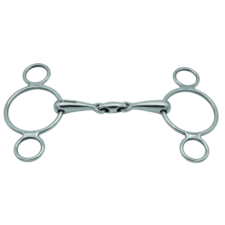 3-Ring bit "Vienna" double jointed Stainless steel