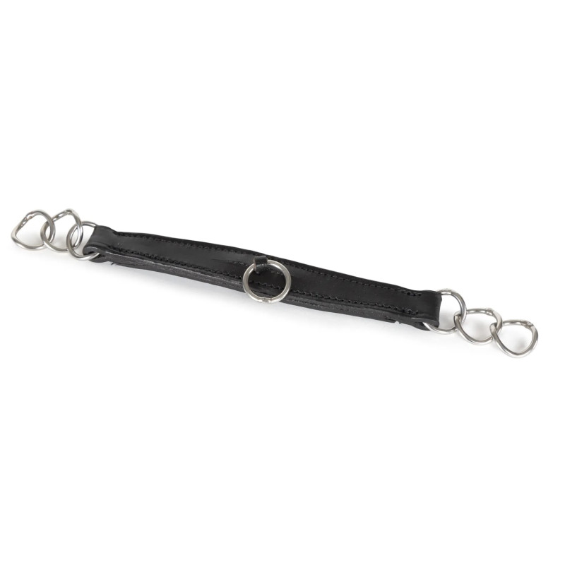 Leather Curb chain
