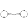 Gag bit double jointed Satinox