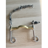 Weymouth big shank with angled tongue port