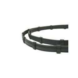 Soft grip dressage reins -...