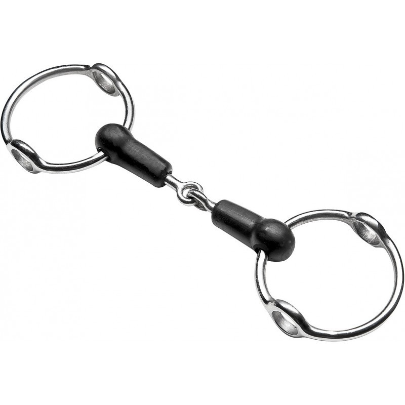 Mors releveur simple brisure caoutchouc