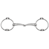 Gag bit single jointed Satinox