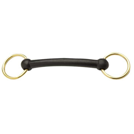 Pony Loose ring straight rubber bit