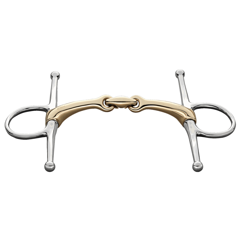 Full cheek bit Dynamic RS double joint