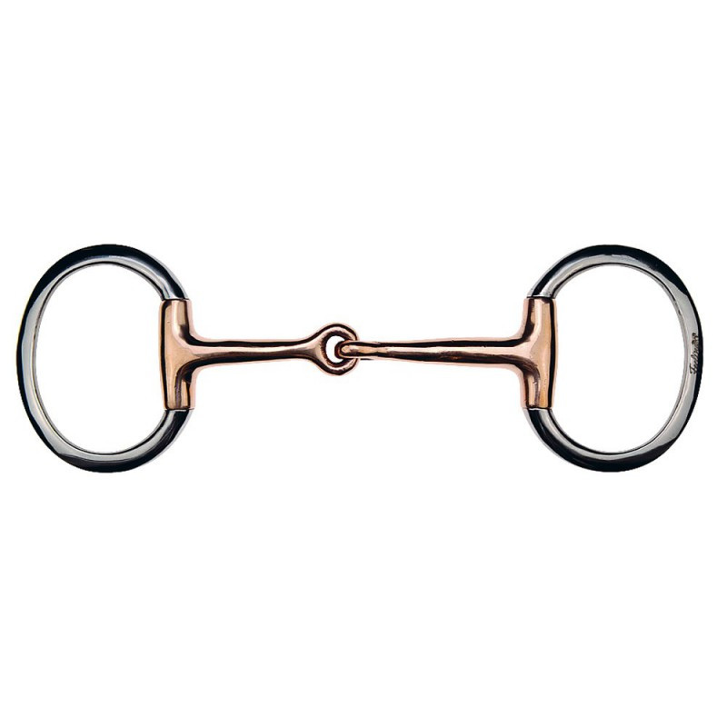 Eggbutt single jointed with flat ring
