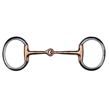 Eggbutt single jointed with flat ring