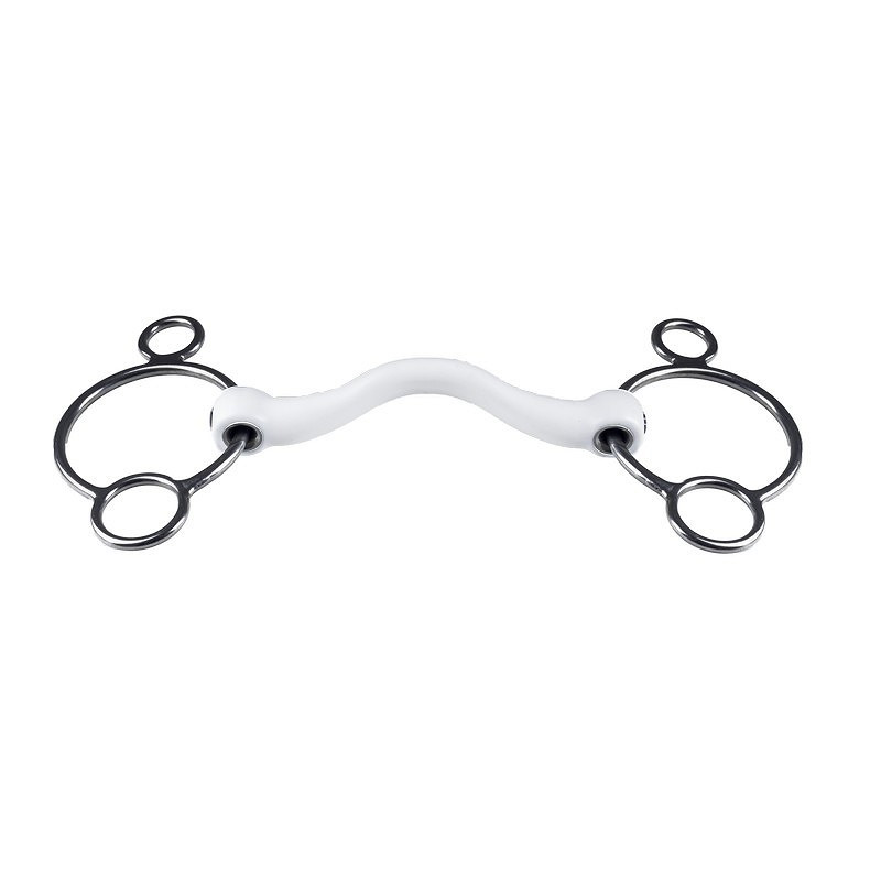 Universal straight bit with tongue port