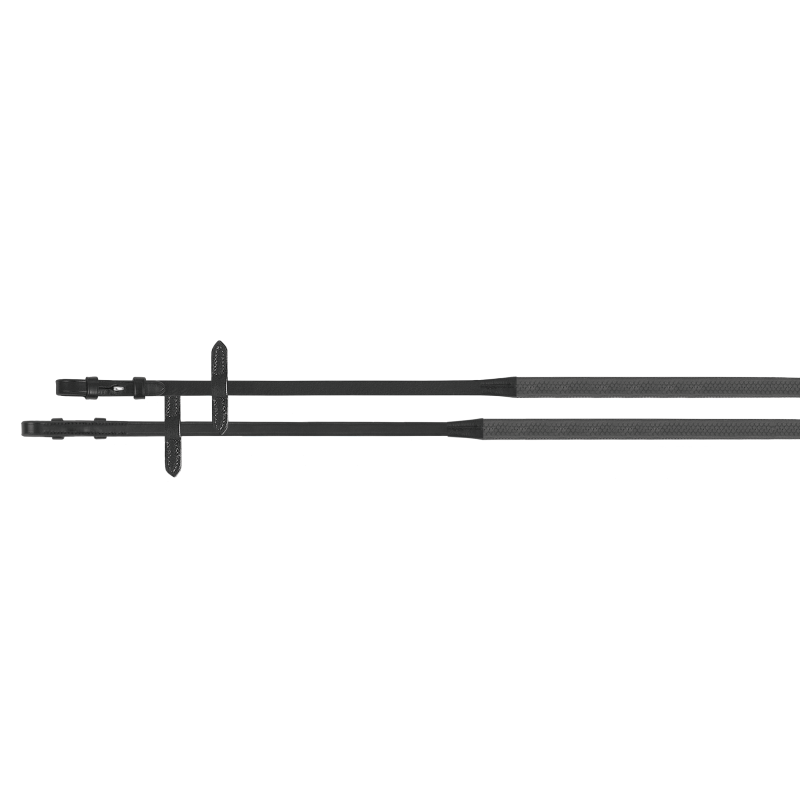 Rubber Reins with Stops with Hook Studs Passier
