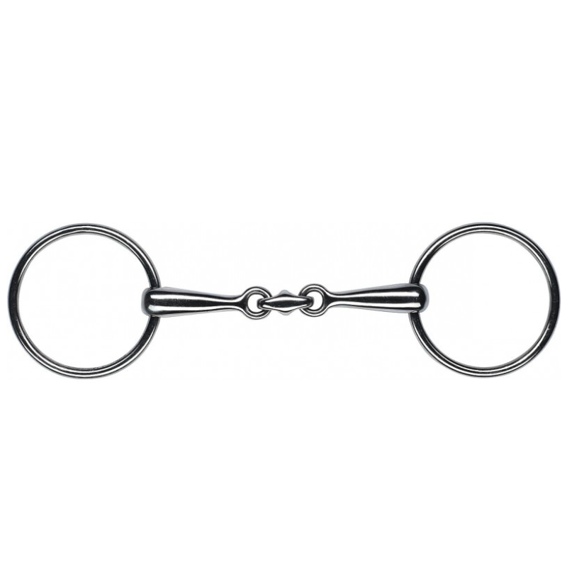 Anatomic thin loose ring snaffle