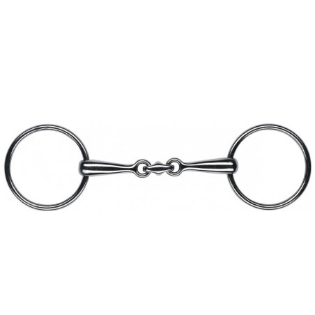 Anatomic thin loose ring snaffle