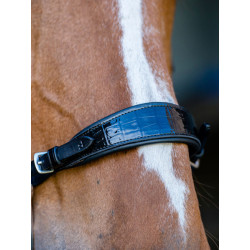 Leather noseband for...