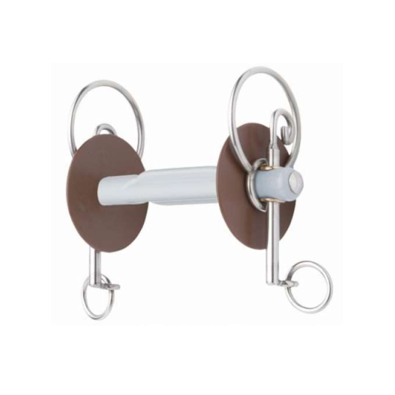 Swales bit with butterfly mouth piece