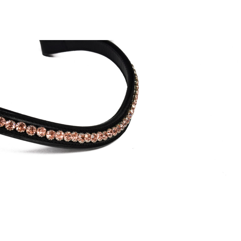 Browband with Champagne stones