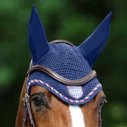 Waved padded Browband
