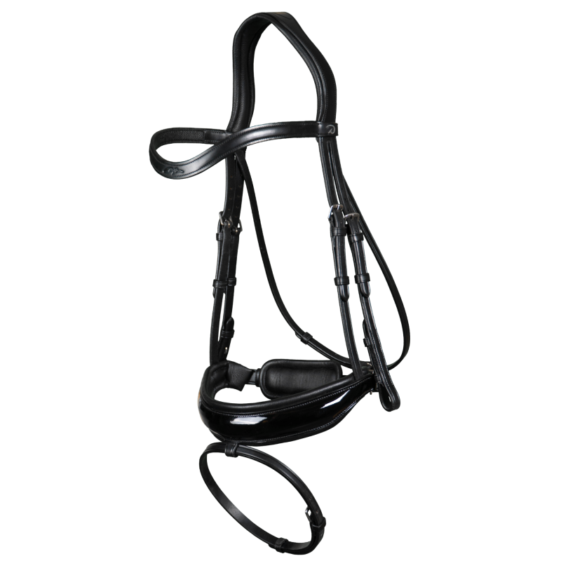 Patent Large Crank Noseband Bridle With Flash - DYON