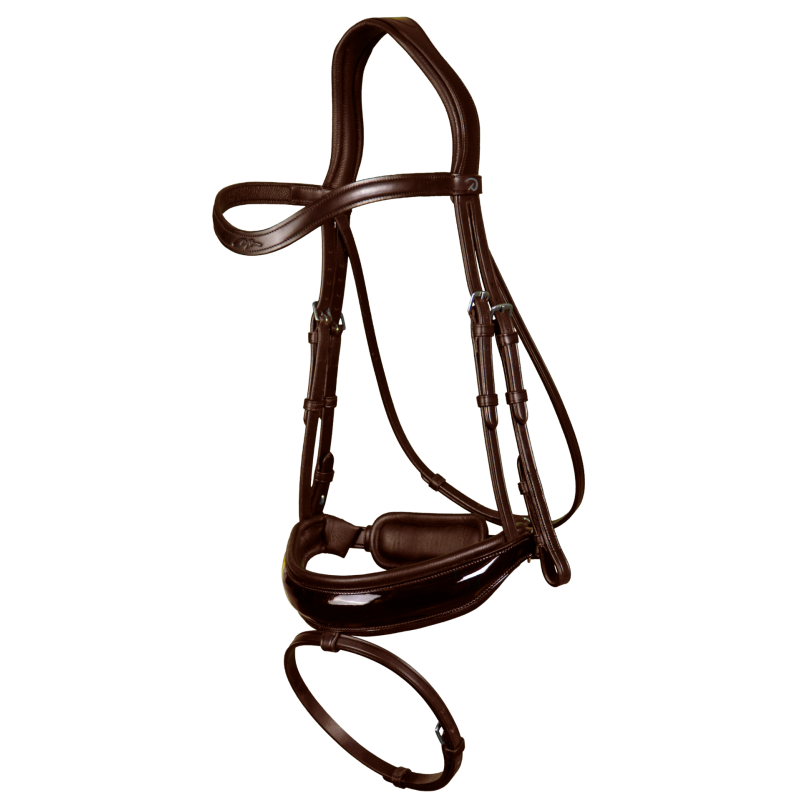 Patent Large Crank Noseband Bridle With Flash - DYON