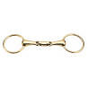 Mors 2 anneaux double brisure gros canon creux en cuivre