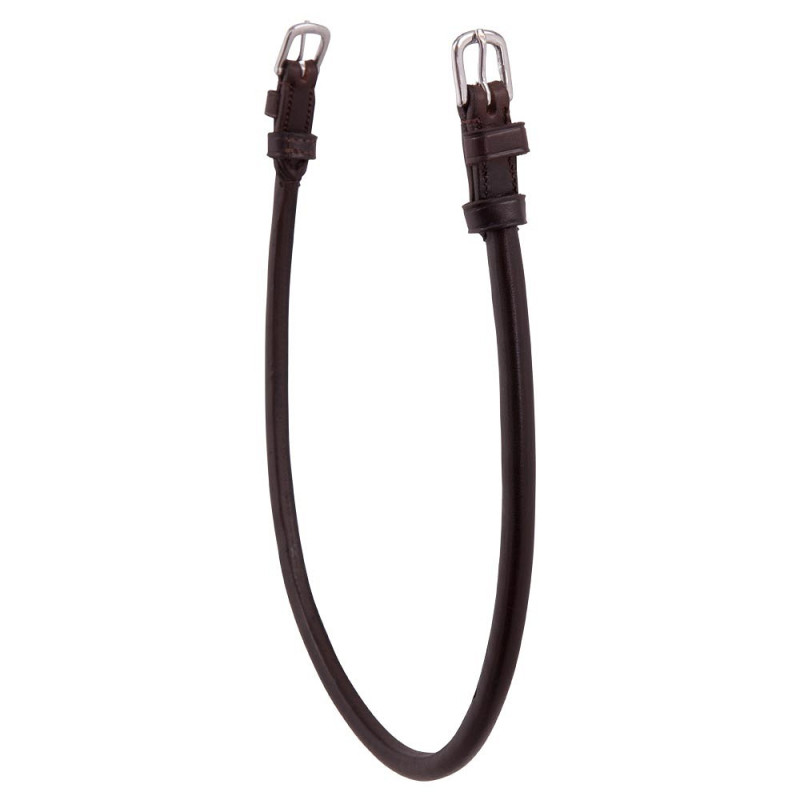 Sous gorge cuir rond BR