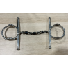 Waterford blue steel full cheek gag bit used