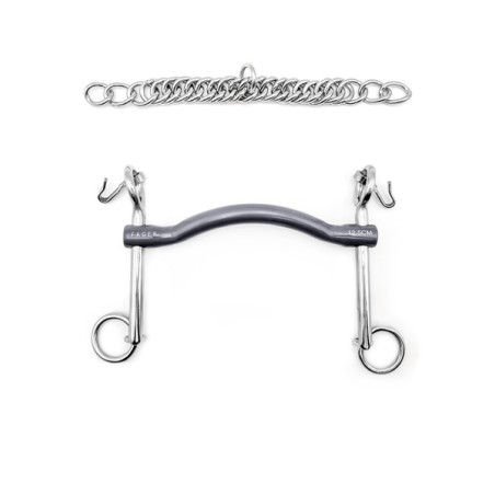 Mors de bride Charlotte avec passage de langue