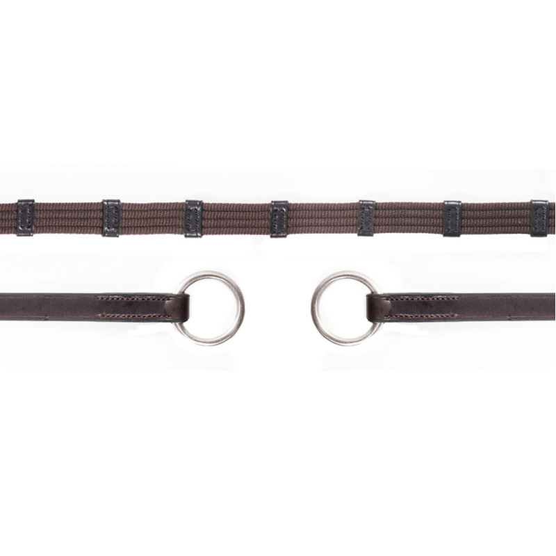 Fabric reins with Hoops