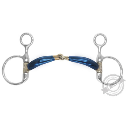Drop Cheek Snaffle Ultra-Comfy Lock Up