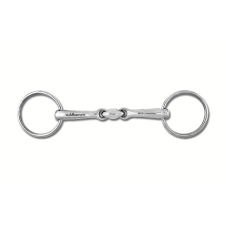 bradoon single jointed, solid