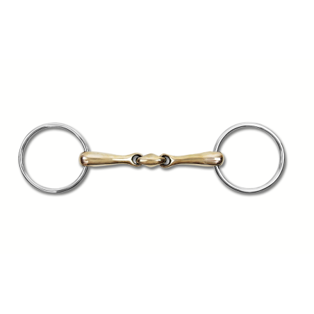 Cupris Double-Jointed Snaffle, Solid